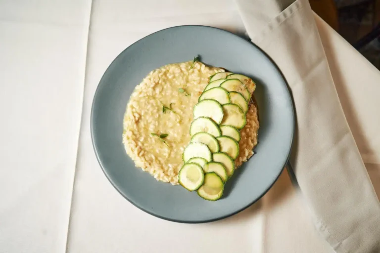 Risotto à la courgette crémeux : la méthode